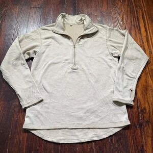 ADS Tactical x ECWCS Gen III Base II ½ Zip Thermal Waffle Pullover Beige Men's M